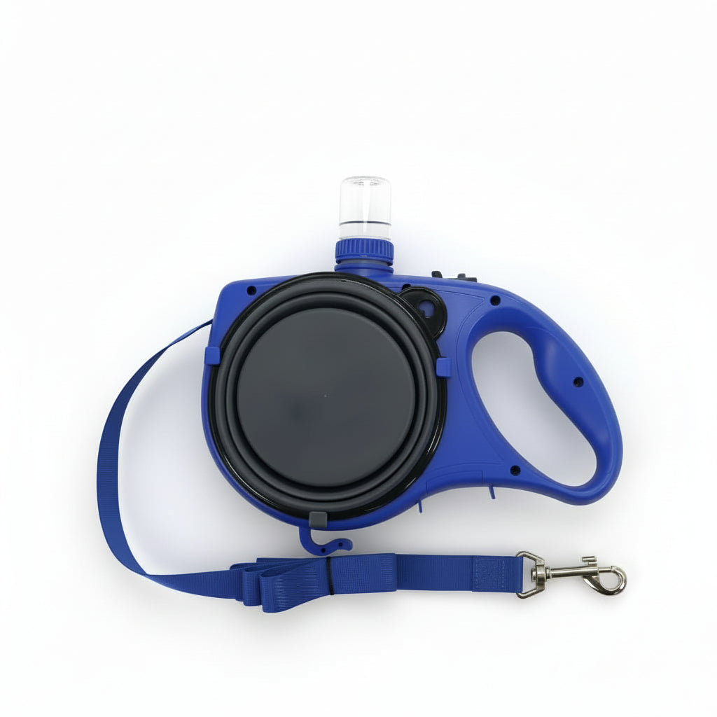 3 - in - 1 Dog Walking Leash With Water Bottle & Bowl - Dog Gear - TinPaw