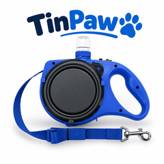 3-in-1 Dog Walking Leash With Water Bottle & Bowl