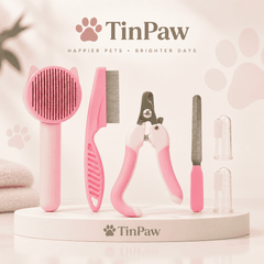 8 - Piece Pet Grooming Kit – Nail & Brush - Dog Slicker Brushes - TinPaw