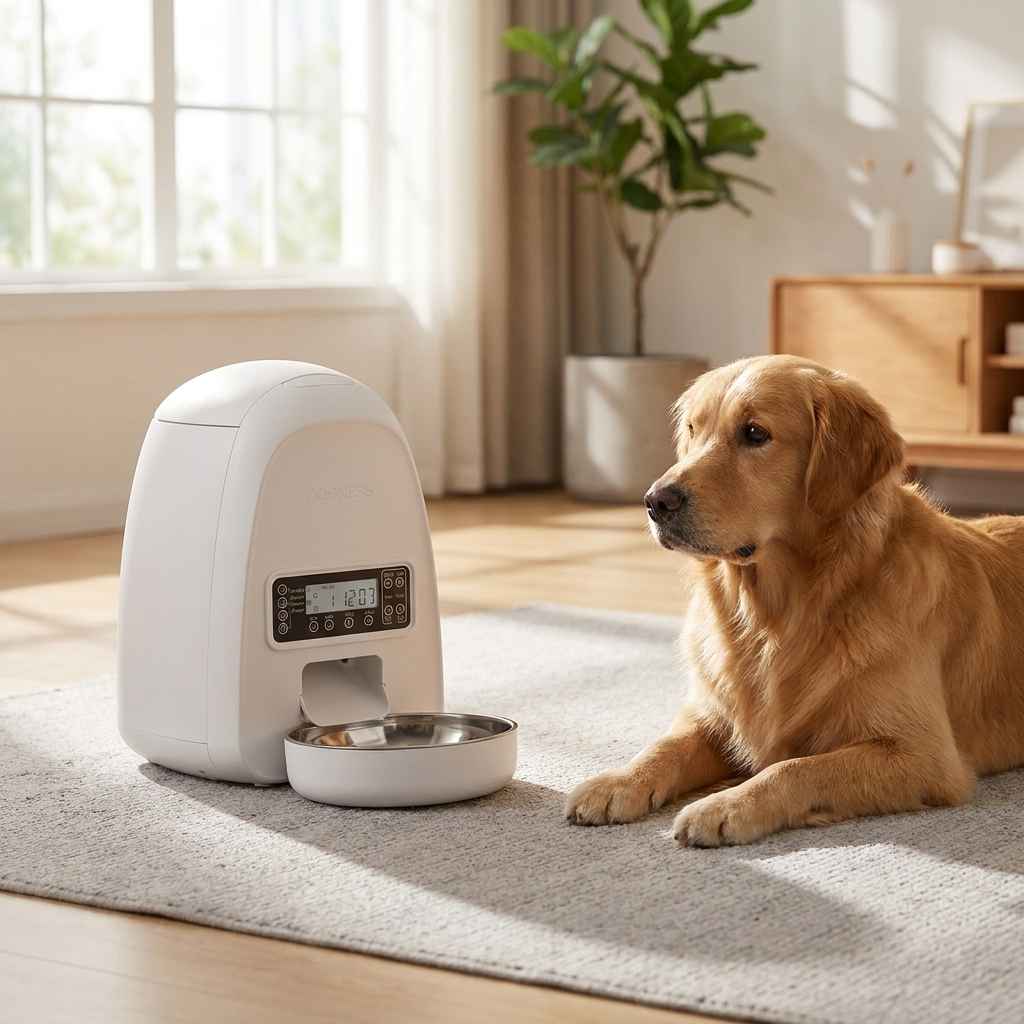 Automatic Pet Feeder 2L – Scheduled, Portion Control - Automatic Pet Feeder - TinPaw