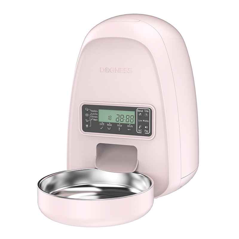 Automatic Pet Feeder 2L – Scheduled, Portion Control - Automatic Pet Feeder - TinPaw - light pink - Feeder without network 2L - SU00089358 - light pink - Feeder without network 2L