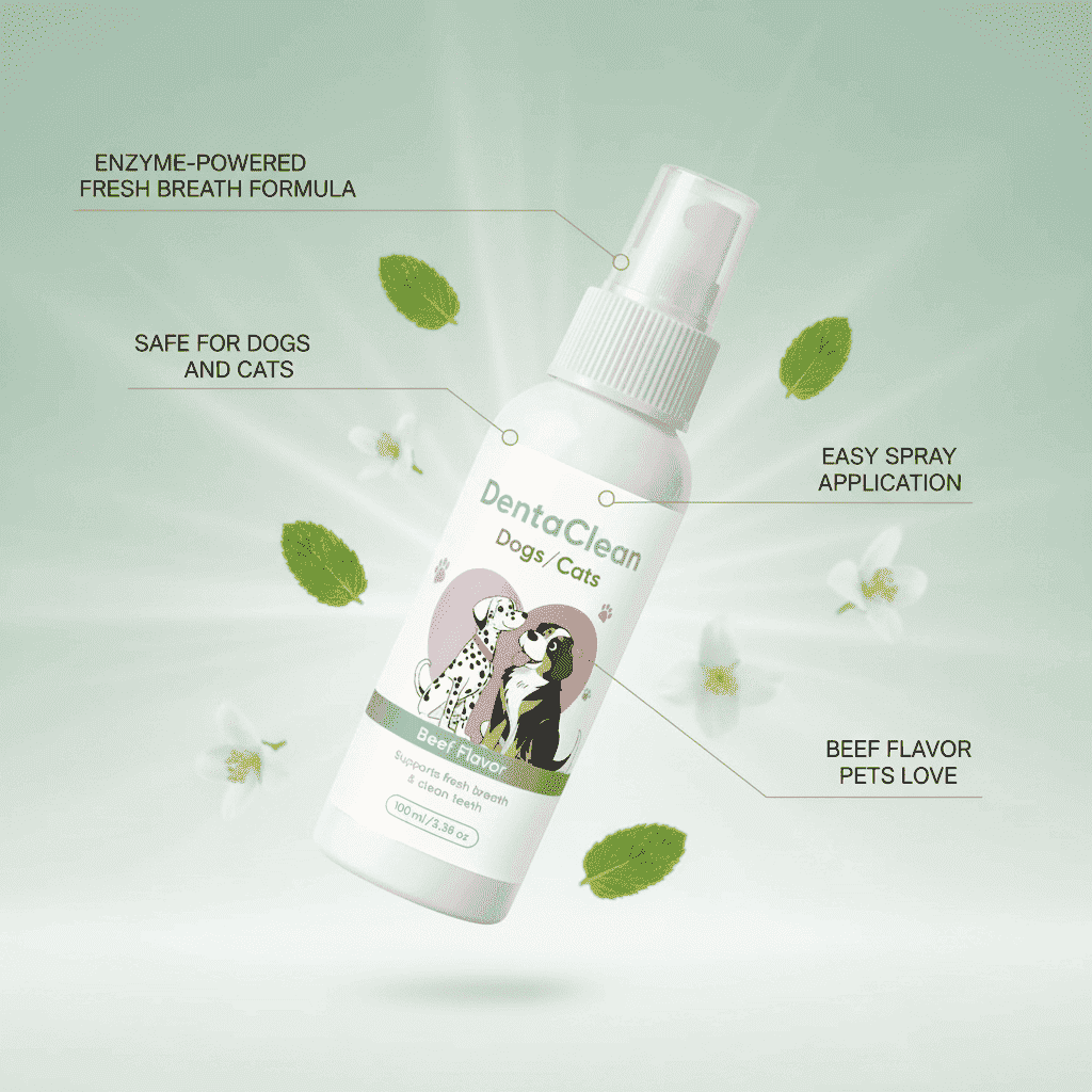 Pet Dental Spray for Dogs and Cats – 100 ml Oral Care - Dog Health - TinPaw