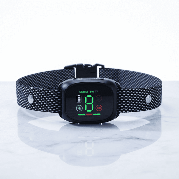 Smart Anti - Bark Dog Collar Vibration & Static Control - Collars - TinPaw - Army green - SU00362163 - Army green