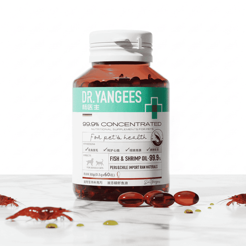 Krill Fish Oil Capsules for Dogs & Cats | TinPaw - Vitamins & Supplements - TinPaw