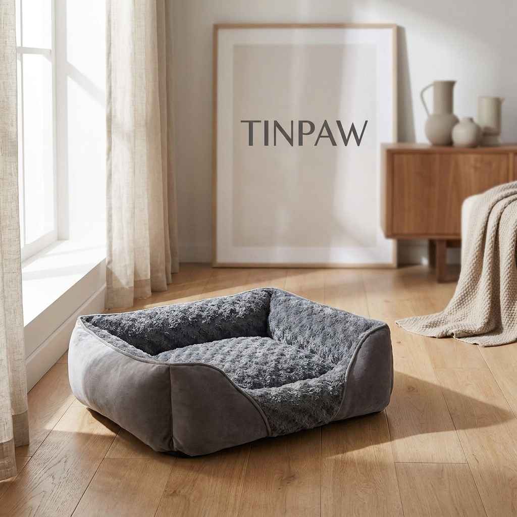 Plush Orthopedic - Style Pet Bed for Dogs and Cats - Dog Beds & Furniture - TinPaw