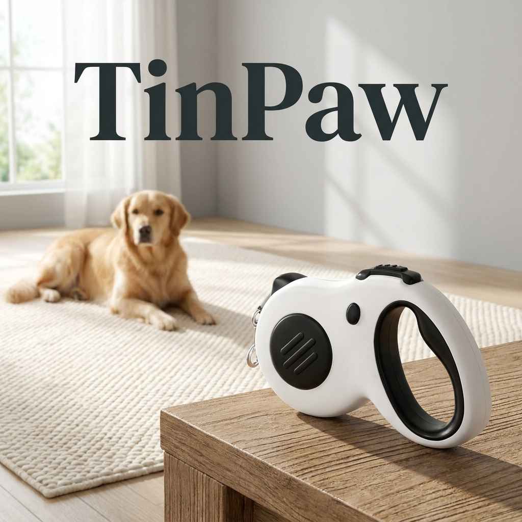 Shock - Absorbing Retractable Dog Leash With LED Option - Dog Gear - TinPaw