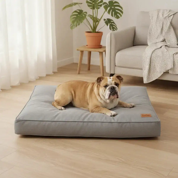 Waterproof Dog Bed Pad – Washable Hemp Fabric Mat - Dog Beds & Furniture - TinPaw