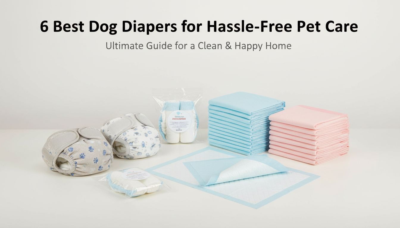 6 Best Dog Diapers for Hassle-Free Pet Care