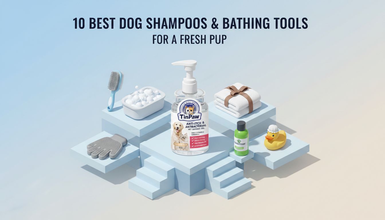 10 Best Dog Shampoos and Bathing Tools for a Fresh Pup