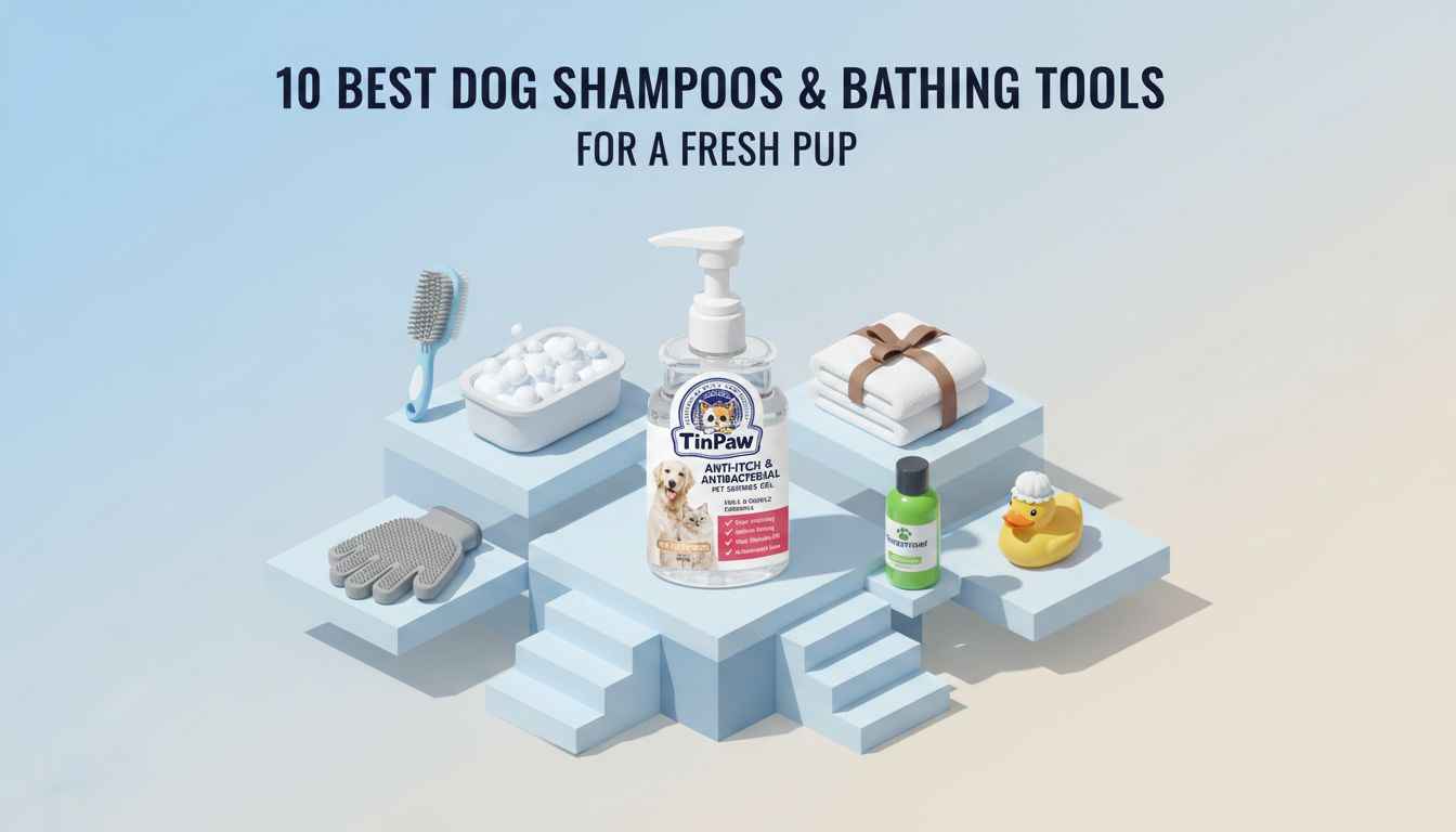 10 Best Dog Shampoos and Bathing Tools for a Fresh Pup