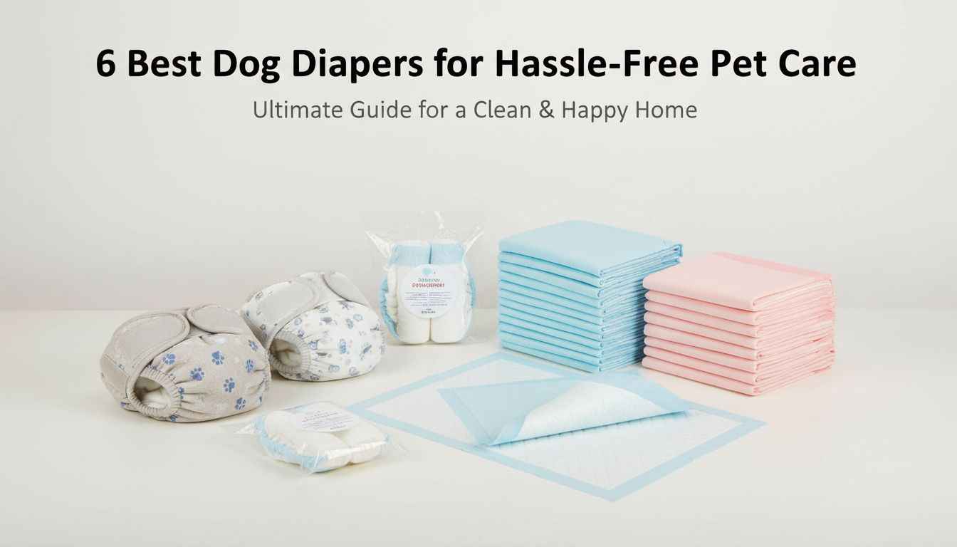 6 Best Dog Diapers for Hassle-Free Pet Care