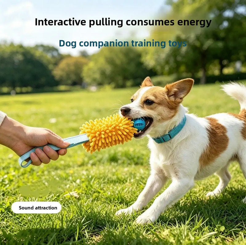 Plush Dog Chew Toy with Squeaker