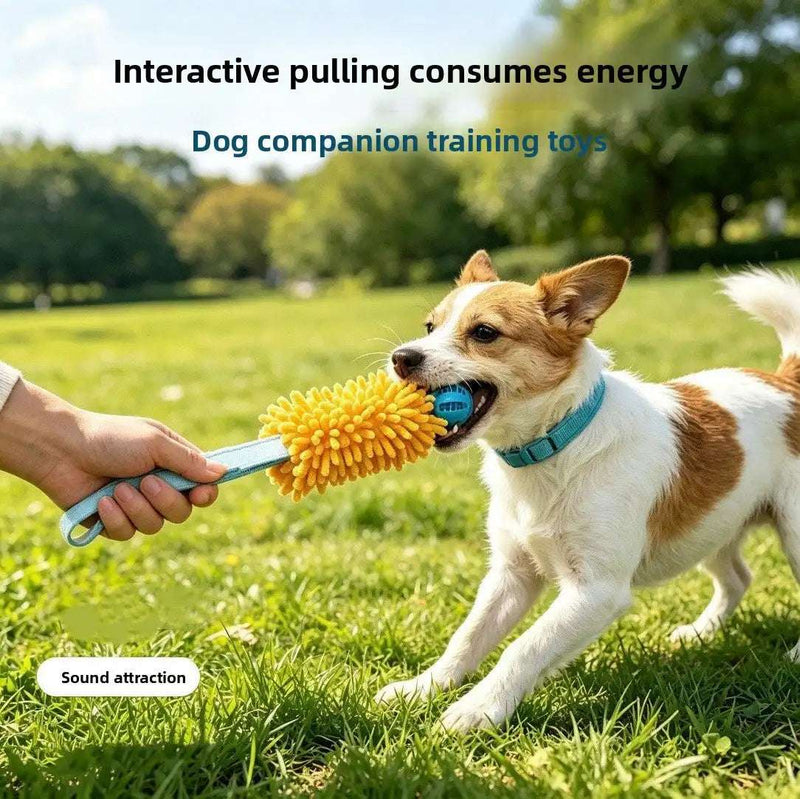 Plush Dog Chew Toy with Squeaker