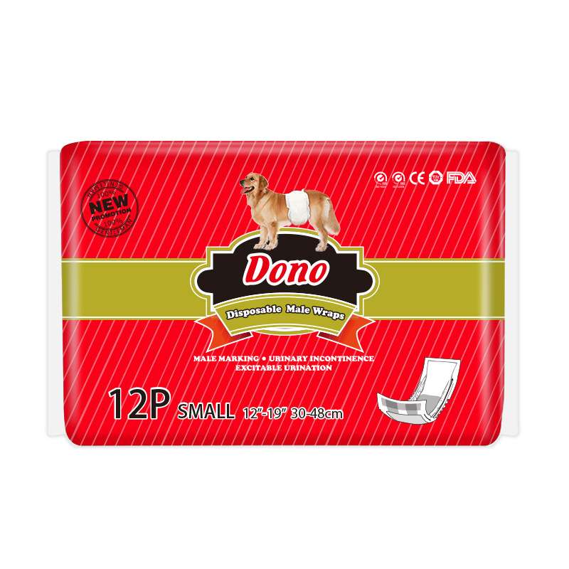Leak - Proof Dog Diapers for Male and Female Pets - Dog Diapers - TinPaw - Men S Waist30~48cm 12pcs - SU00117208 - Men S Waist30~48cm 12pcs