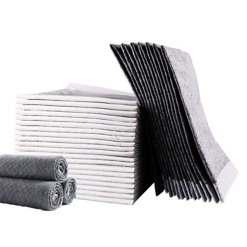 Bamboo Charcoal Pet Training Pads – Ultra Absorbent - Dog Diapers - TinPaw