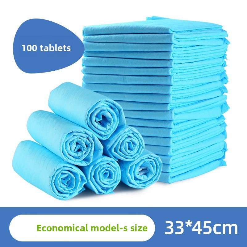 Ultra Absorbent Pet Training Pads With Odor Control - Dog Diapers - TinPaw - Eco S 33x45cm 100pcs - SU00108880 - Eco S 33x45cm 100pcs