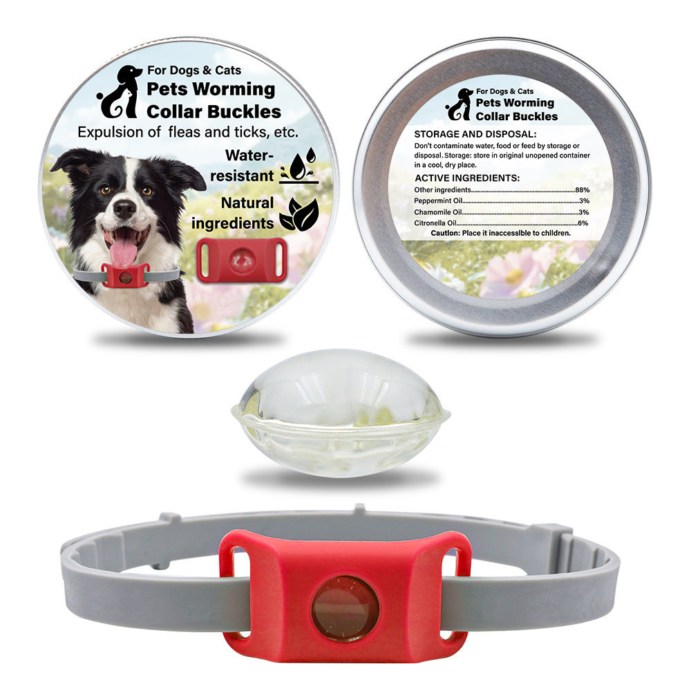 Silicone Flea & Tick Repellent Dog Collar | TinPaw