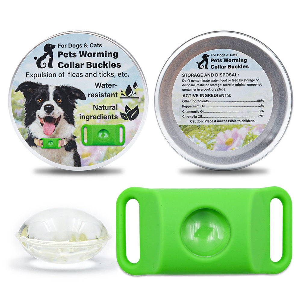 Silicone Flea & Tick Repellent Dog Collar | TinPaw