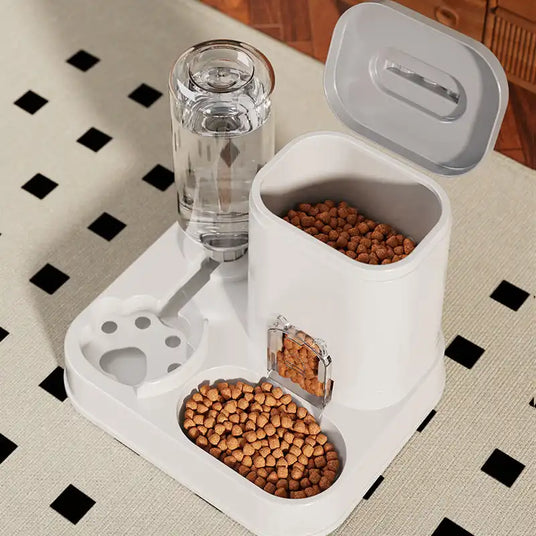 4L+ Gravity Fed Pet Feeder & Water Dispenser - 83452f