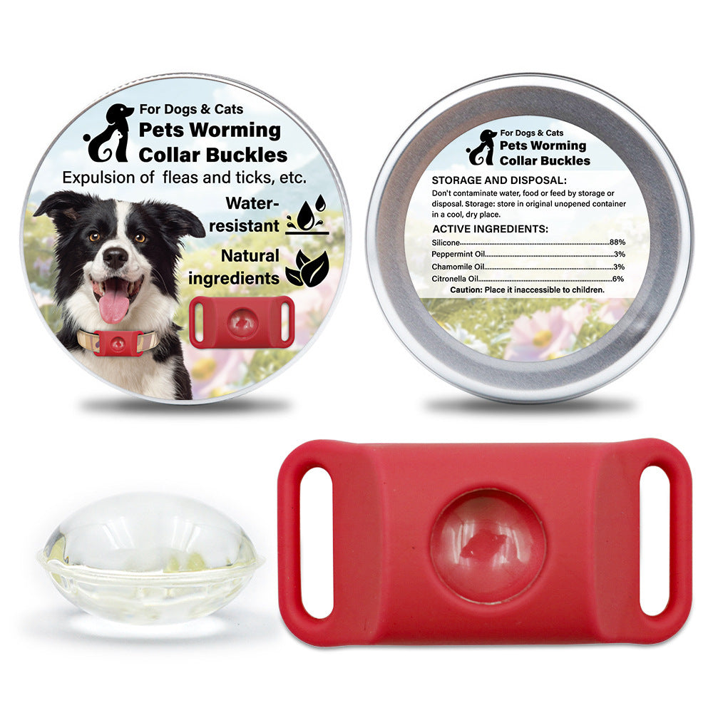 Silicone Flea & Tick Repellent Dog Collar | TinPaw