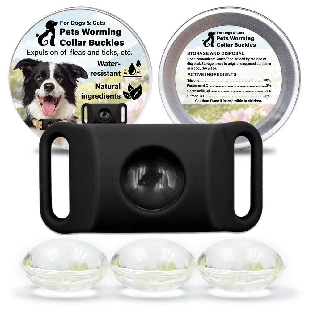 Silicone Flea & Tick Repellent Dog Collar | TinPaw