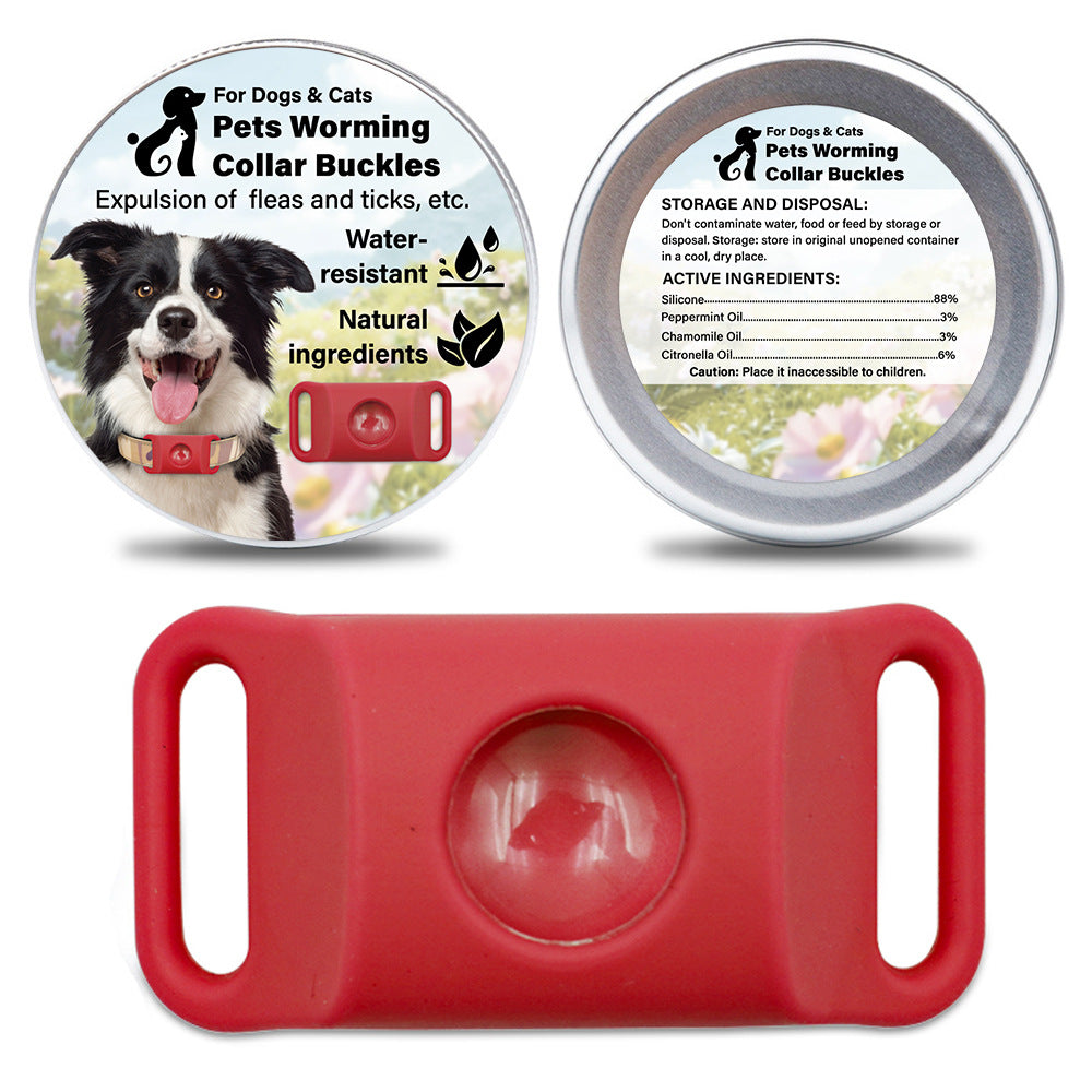 Silicone Flea & Tick Repellent Dog Collar | TinPaw