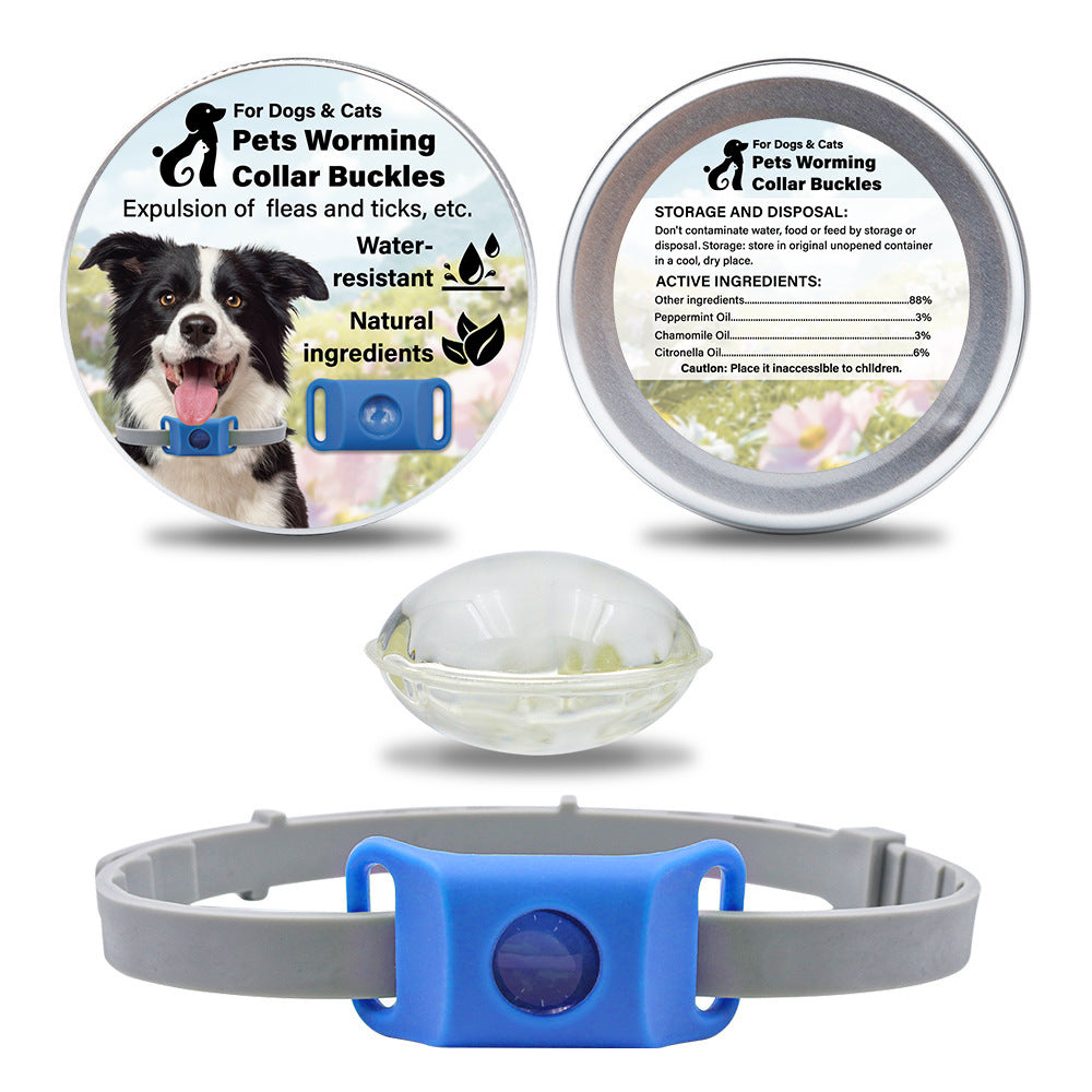 Silicone Flea & Tick Repellent Dog Collar | TinPaw