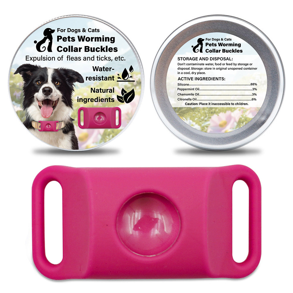 Silicone Flea & Tick Repellent Dog Collar | TinPaw