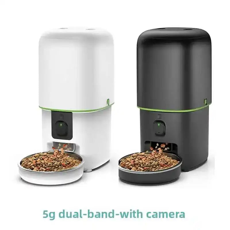 Automatic Pet Feeder With WiFi Camera Monitoring - Automatic Pet Feeder - TinPaw