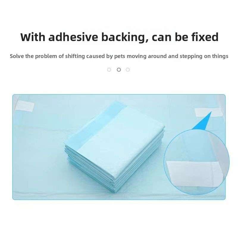 Ultra Absorbent Pet Training Pads With Odor Control - Dog Diapers - TinPaw - Adhesive L 60x60cm 40pcs - SU00108880 - Adhesive L 60x60cm 40pcs