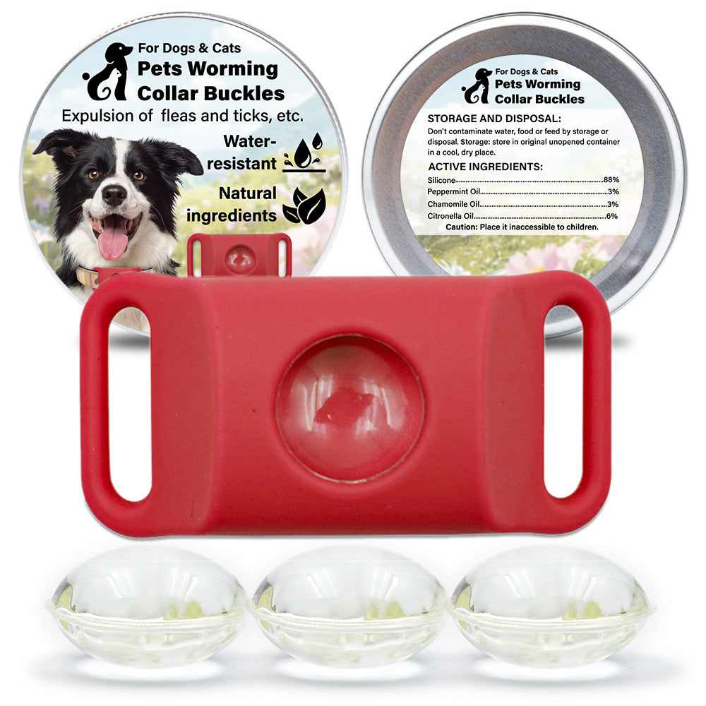 Silicone Flea & Tick Repellent Dog Collar | TinPaw