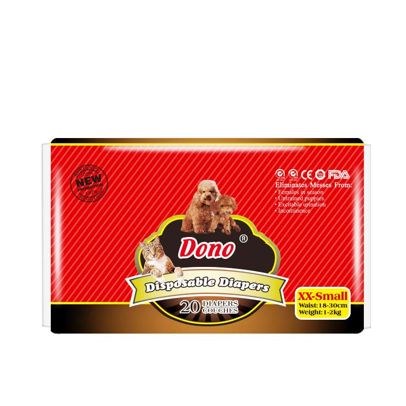Leak - Proof Dog Diapers for Male and Female Pets - Dog Diapers - TinPaw - Women XXS 1~2kg 20pcs - SU00117208 - Women XXS 1~2kg 20pcs