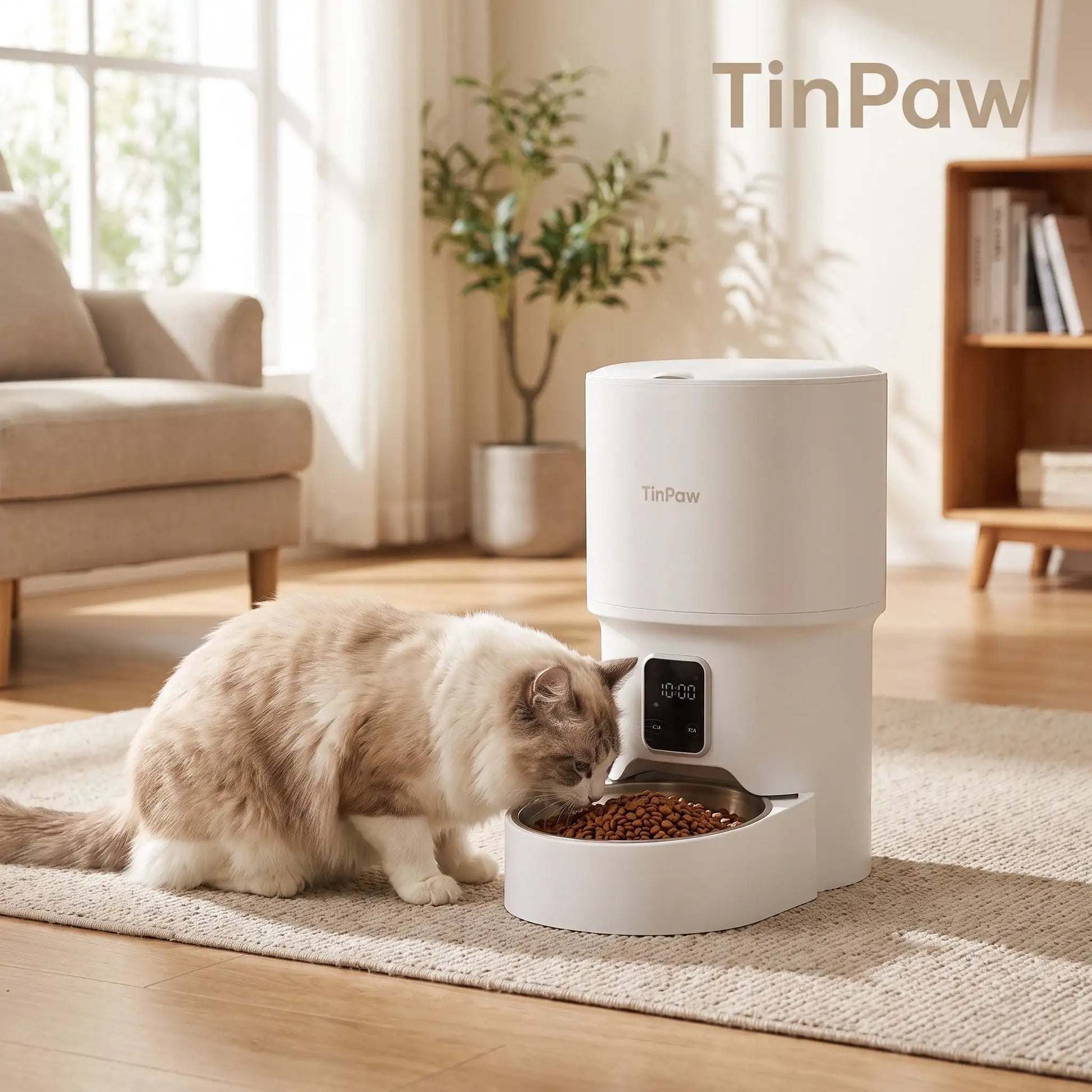 WiFi Smart Pet Feeder – App & Camera | WiFi Smart Automatic Pet Feeder | TinPaw