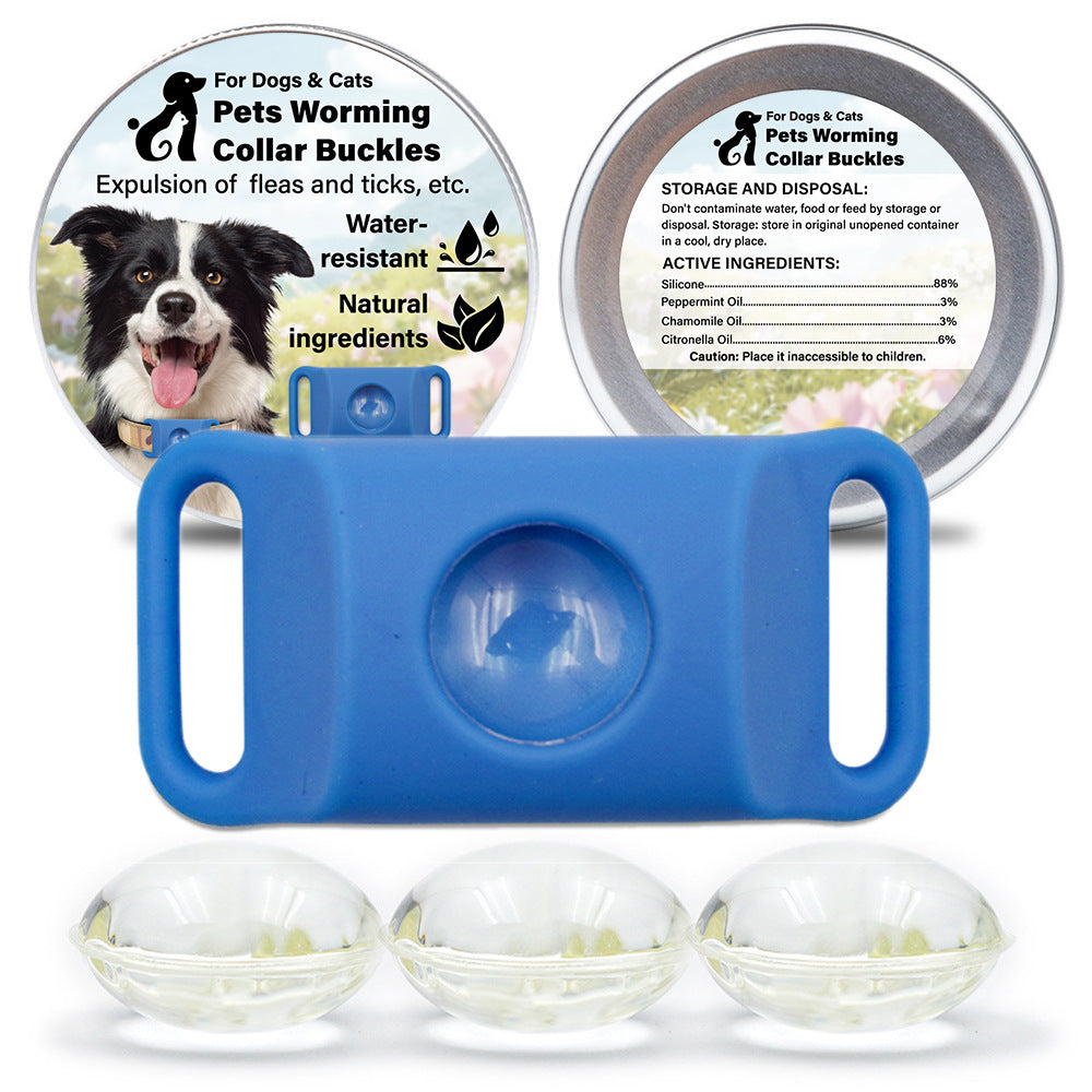 Silicone Flea & Tick Repellent Dog Collar | TinPaw
