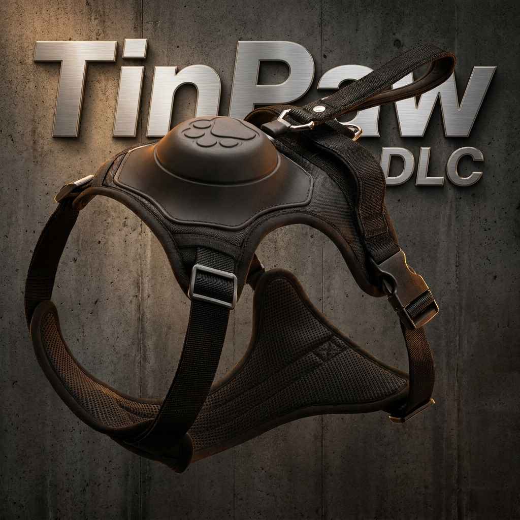 Adjustable Dog Harness And Leash Set For Medium Dogs - Dog Gear - TinPaw