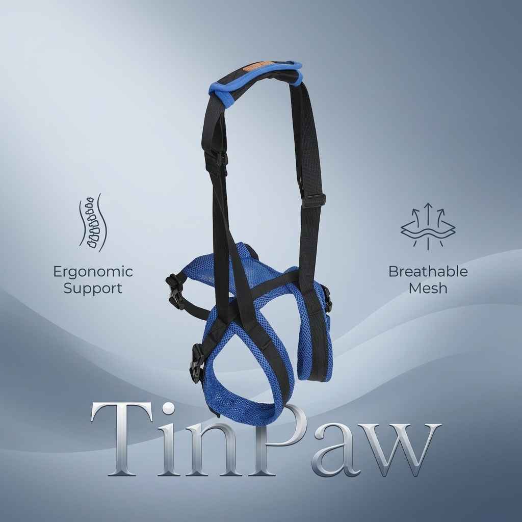 Adjustable Dog Mobility Support Harness for Hind Legs - Dog Gear - TinPaw