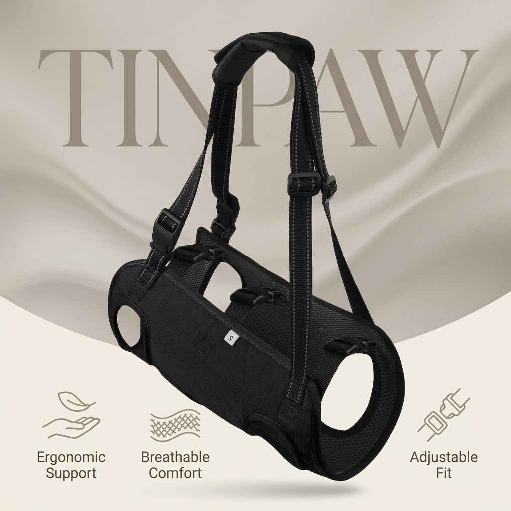 Reflective Dog Harness & Leash Set UK