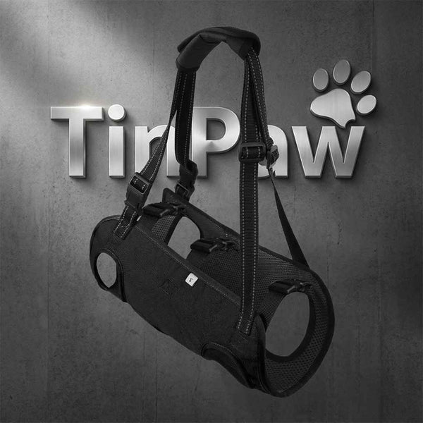 Adjustable Reflective Dog Support Harness & Leash - Dog Gear - TinPaw