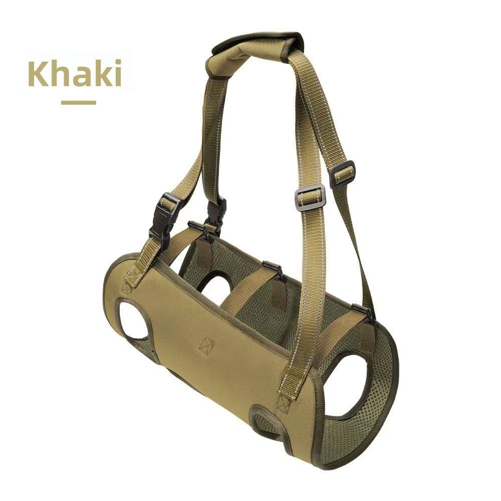 Adjustable Reflective Dog Support Harness & Leash - Dog Gear - TinPaw - Khaki - S - SU00145983 - Khaki - S