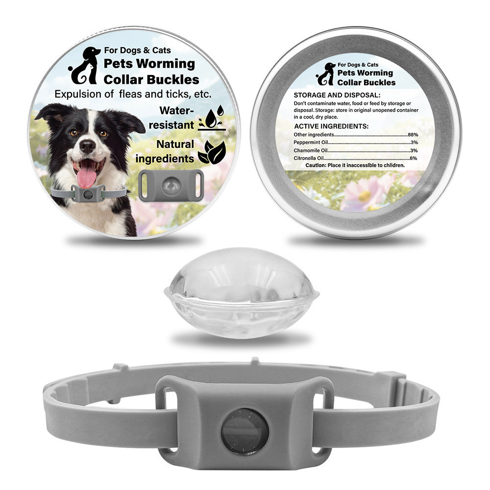 Silicone Flea & Tick Repellent Dog Collar | TinPaw