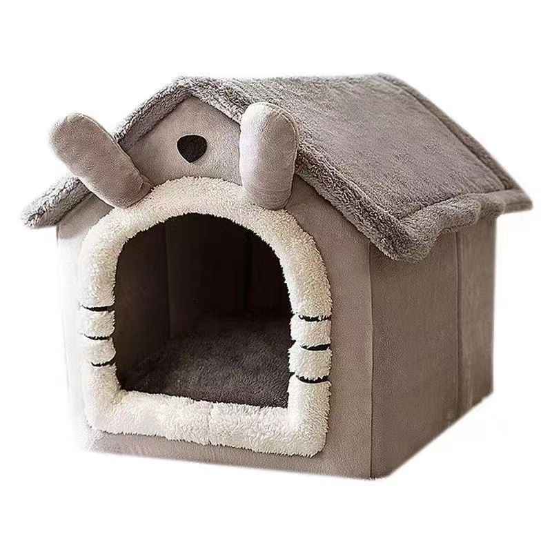 Washable Dog House Bed – Cozy All - Season Pet Nest - Dog Beds & Furniture - TinPaw
