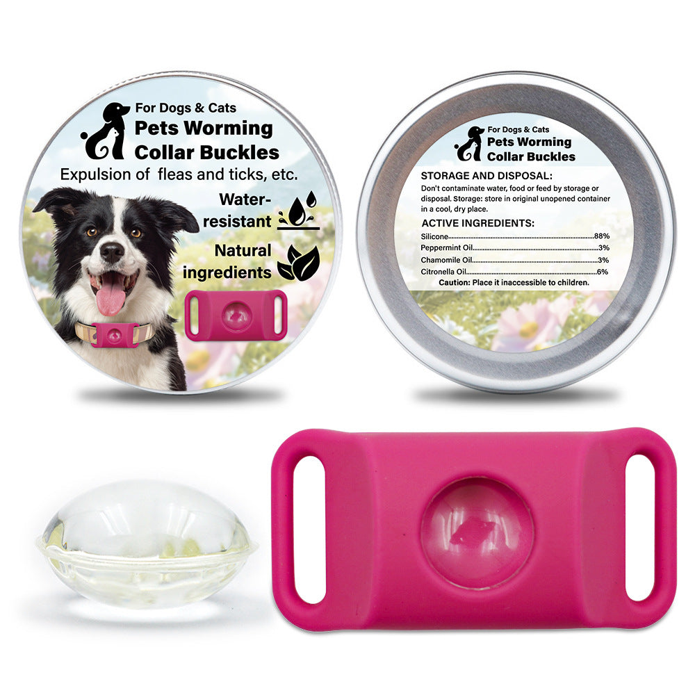 Silicone Flea & Tick Repellent Dog Collar | TinPaw
