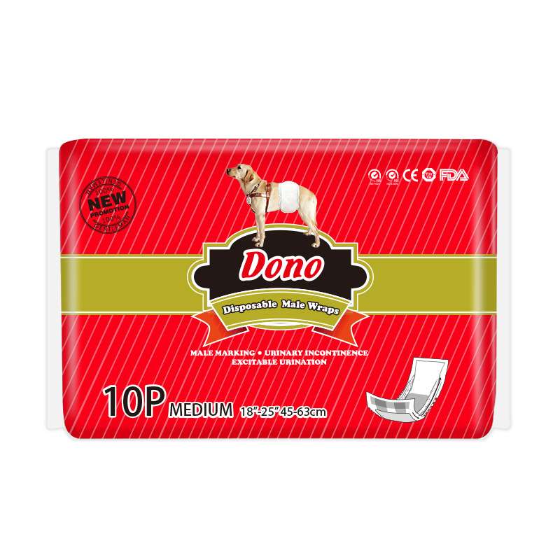 Leak - Proof Dog Diapers for Male and Female Pets - Dog Diapers - TinPaw - Men M Waist45~64cm 10pcs - SU00117208 - Men M Waist45~64cm 10pcs