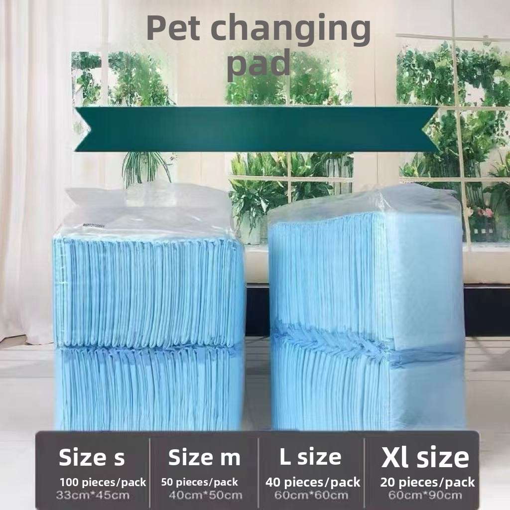Bamboo Charcoal Pet Training Pads – Ultra Absorbent - Dog Diapers - TinPaw - Economical S 33x45cm 100pcs - SU00073954 - Economical S 33x45cm 100pcs