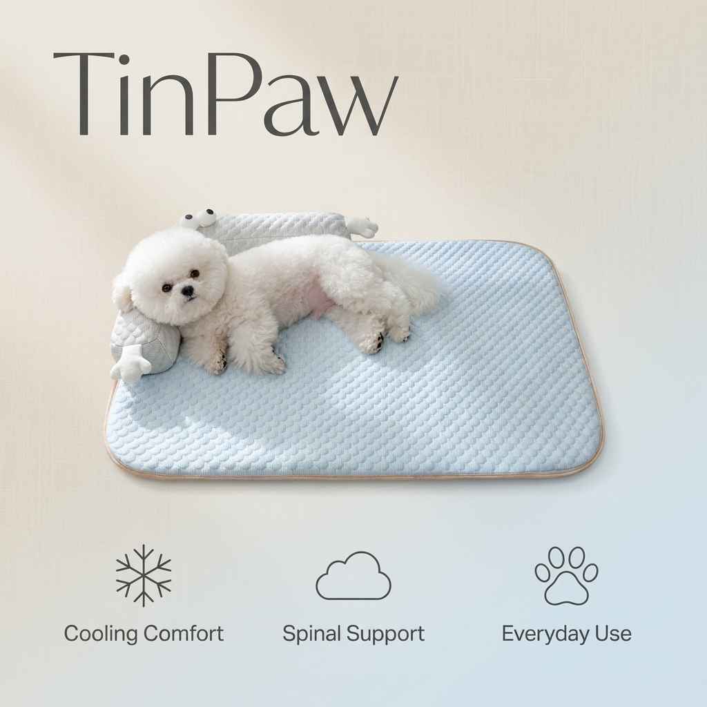 Cooling Breathable Dog Bed Kennel – Washable Cover - Dog Beds & Furniture - TinPaw