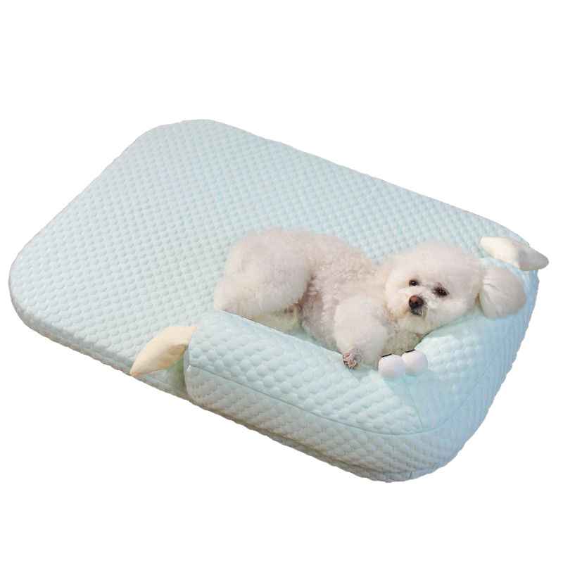 Cooling Breathable Dog Bed Kennel – Washable Cover - Dog Beds & Furniture - TinPaw