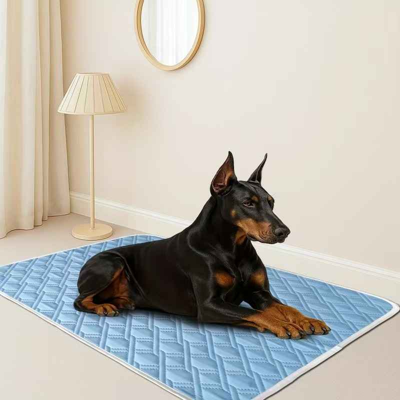 Cooling Dog Bed Mat – Breathable Plush Comfort Pad - Dog Beds & Furniture - TinPaw