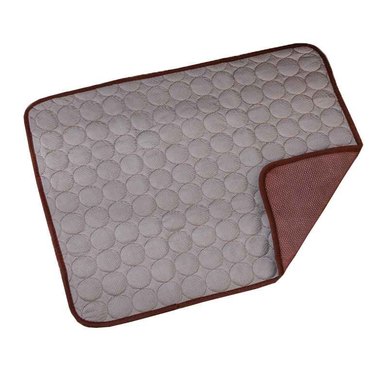 Cooling Dog Bed with Cold - Sense Fabric – Summer Comfort - Dog Beds & Furniture - TinPaw - Coffee - XS - SU00366020 - Coffee - XS