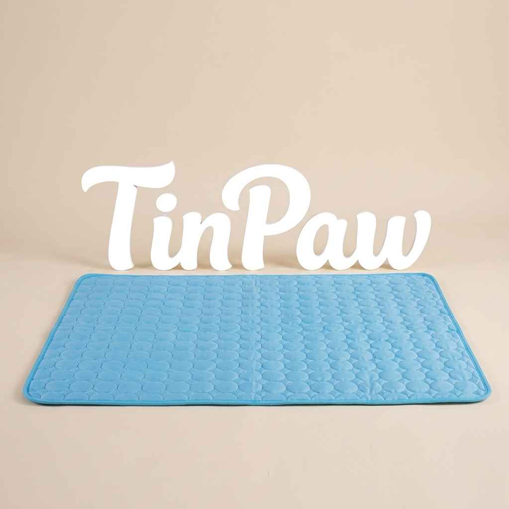 Cooling Dog Bed with Cold - Sense Fabric – Summer Comfort - Dog Beds & Furniture - TinPaw - Light Blue - XS - SU00366020 - Light Blue - XS