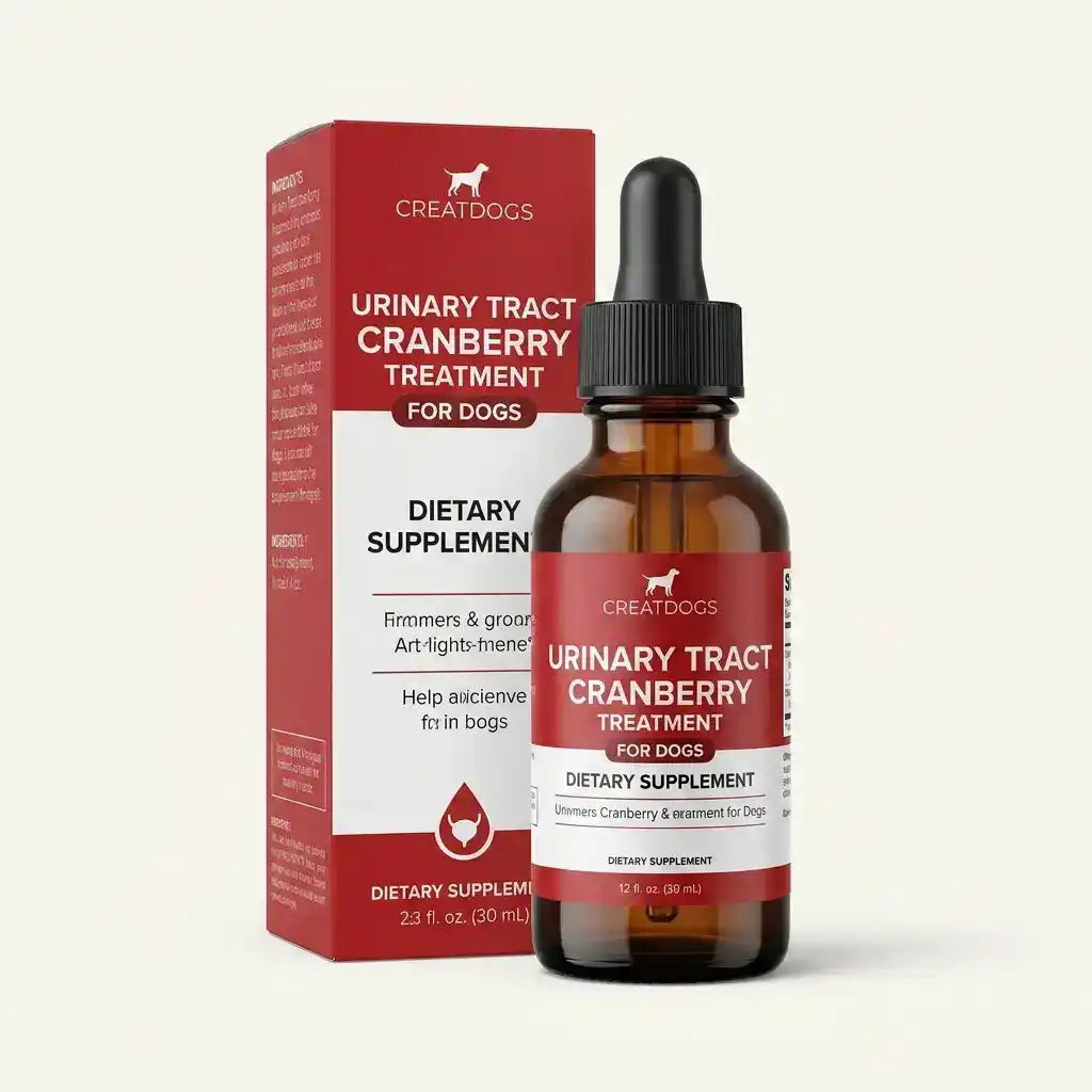 Cranberry Urinary Support Drops for Dogs & Cats - Dog Health - TinPaw